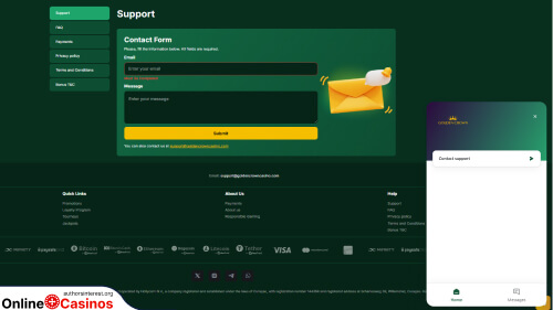 Golden Crown Casino Customer Support