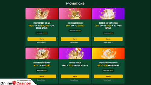 Golden Crown Casino bonus