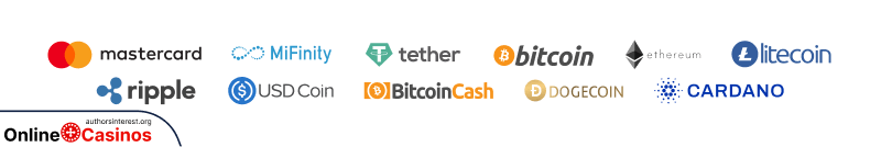 Millioner Casino Payment methods