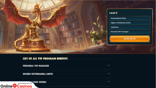 MonsterWin Casino vip program