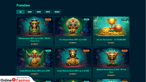 Spinanga Casino bonus
