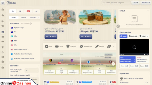 VIPLuck Casino Sport Betting