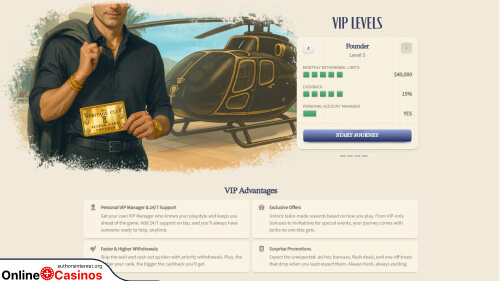 VipLuck Casino vip program